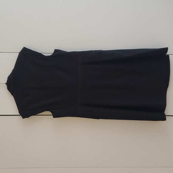 NWT Karen Millen Sleeveless Black Tuxedo Dress Size 12 - Picture 5 of 7